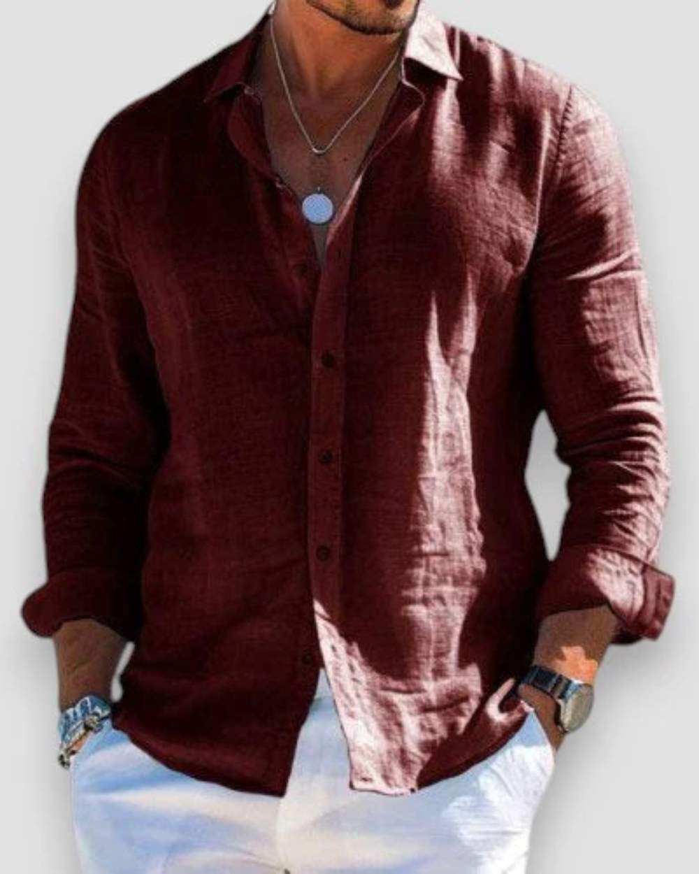 Casual Summer Long Sleeve Shirt
