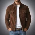 Classic Pocket Suede Jacket