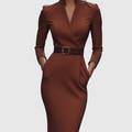 Refined Midi Dress