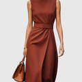 Elegant Round Neck Dress