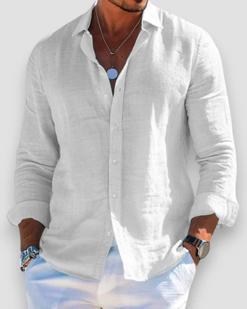 Casual Summer Long Sleeve Shirt