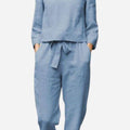 100% Cotton Linen Monochrome 2 Piece Set