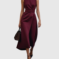 Elegant Round Neck Dress