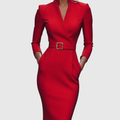 Refined Midi Dress
