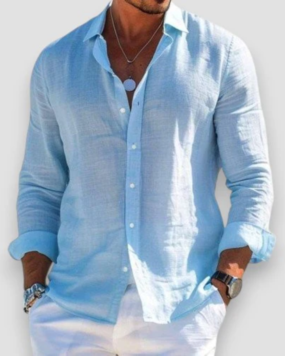 Casual Summer Long Sleeve Shirt