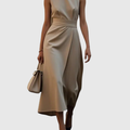 Elegant Round Neck Dress
