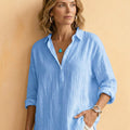 100% Cotton Popover Blouse