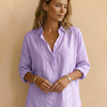 100% Cotton Popover Blouse