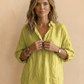 100% Cotton Popover Blouse