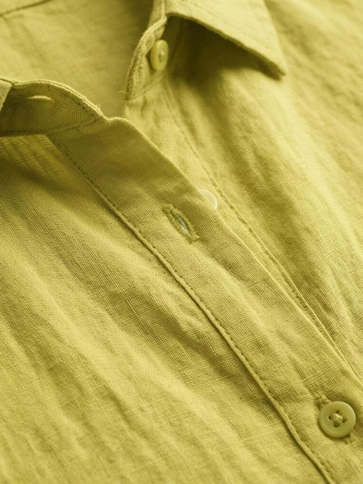 100% Cotton Popover Blouse