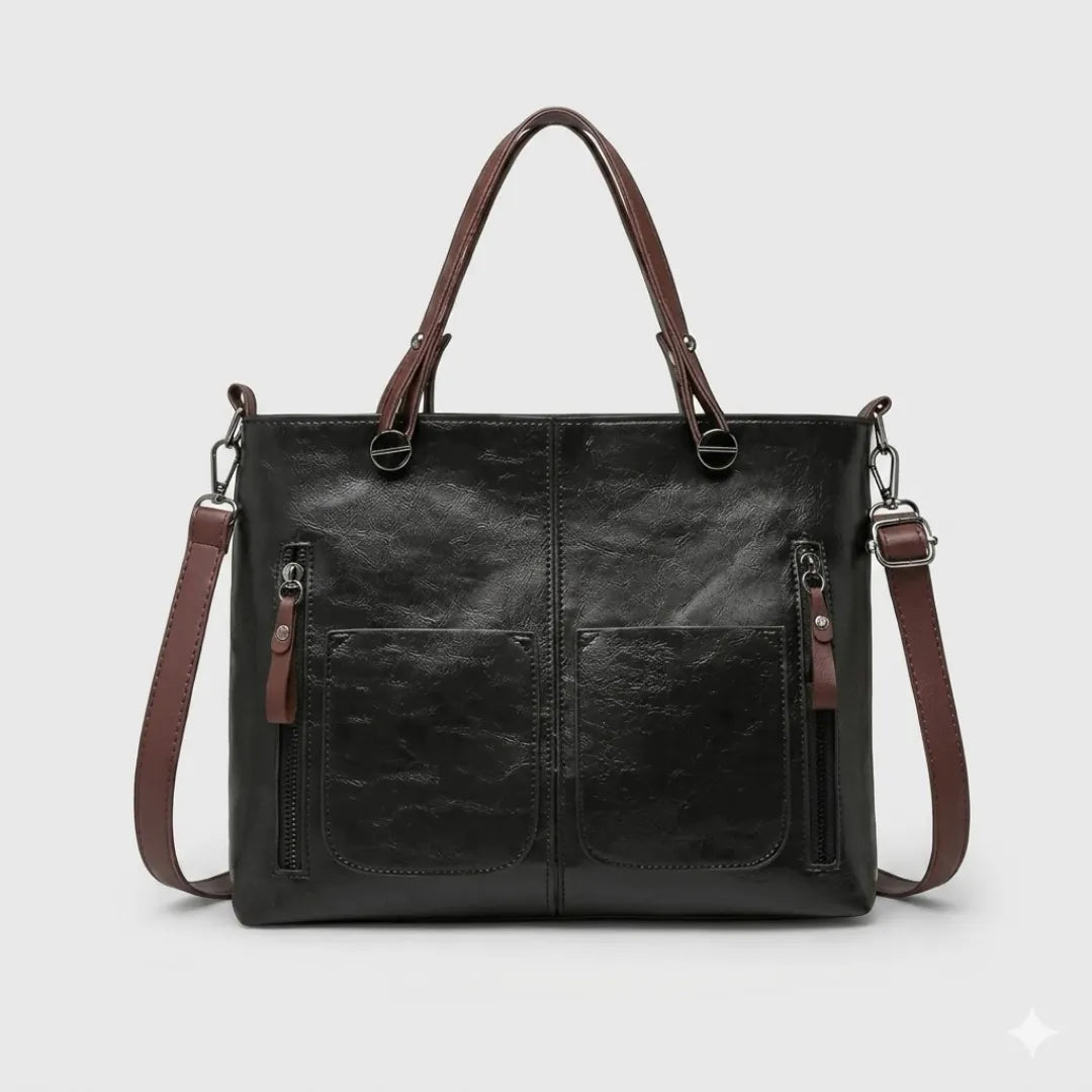 Seraphina | Women's Multi-Pocket Structured Tote Bag