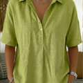 Casual Button-Up Collar Shirt