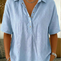 Casual Button-Up Collar Shirt