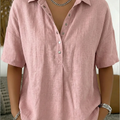 Casual Button-Up Collar Shirt