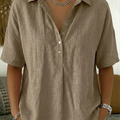 Casual Button-Up Collar Shirt