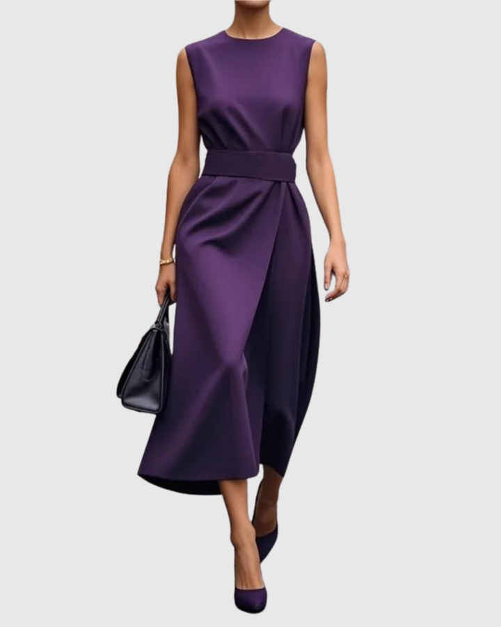 Elegant Round Neck Dress