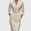 Refined Midi Dress