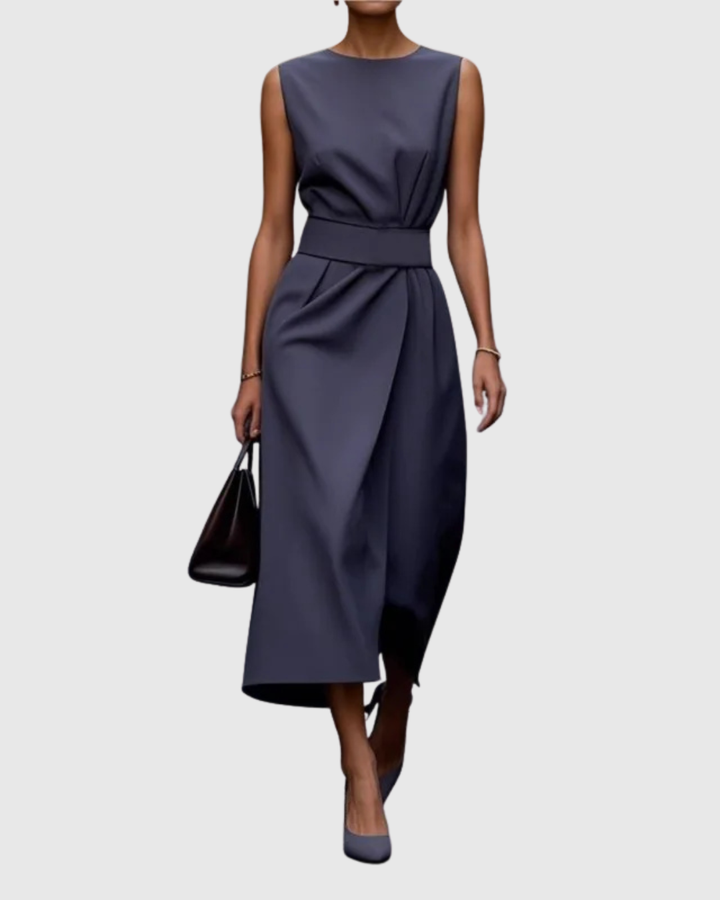 Elegant Round Neck Dress
