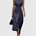 Elegant Round Neck Dress