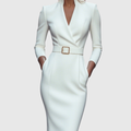Refined Midi Dress