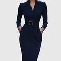 Refined Midi Dress