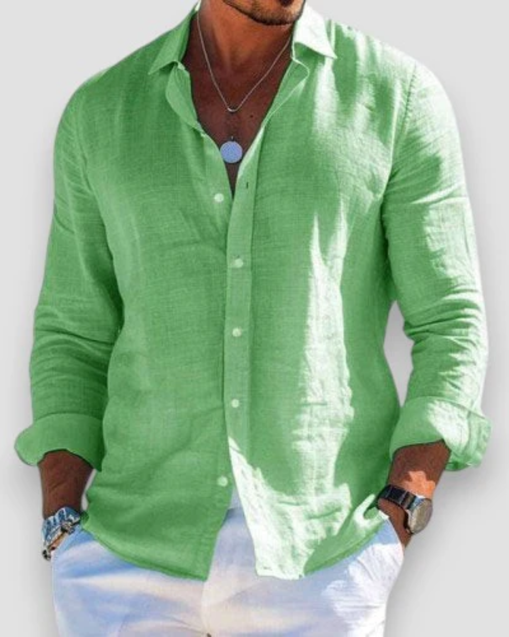 Casual Summer Long Sleeve Shirt