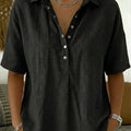 Casual Button-Up Collar Shirt