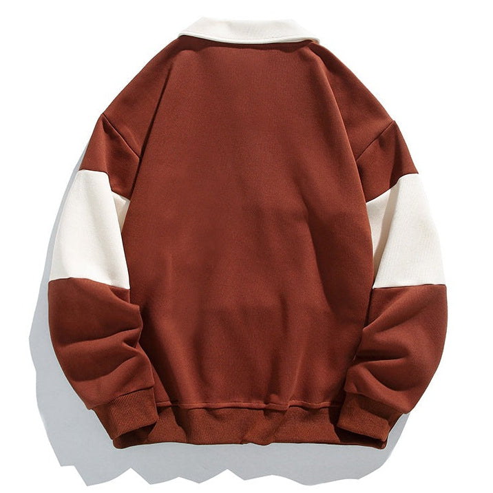 Sawyer Cotton Polo Sweatshirt