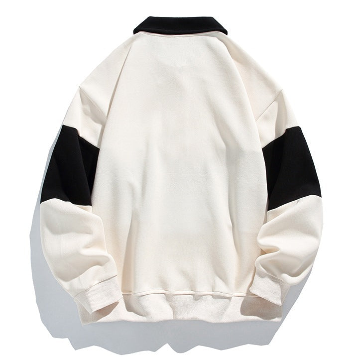 Sawyer Cotton Polo Sweatshirt