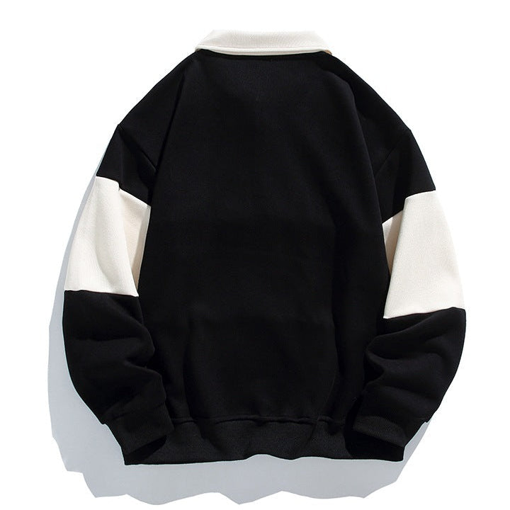 Sawyer Cotton Polo Sweatshirt