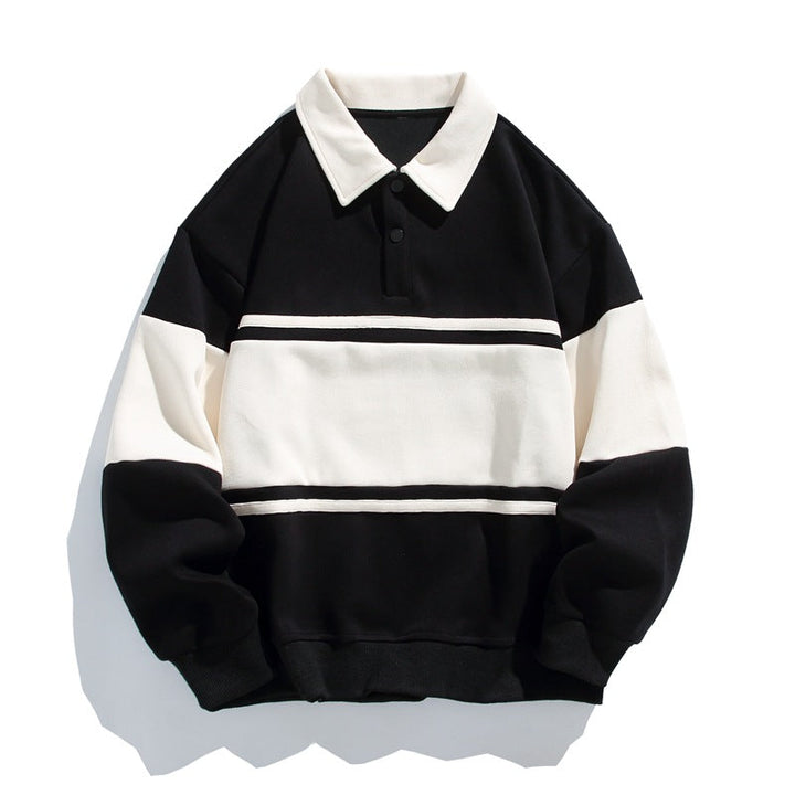Sawyer Cotton Polo Sweatshirt