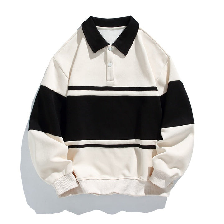 Sawyer Cotton Polo Sweatshirt