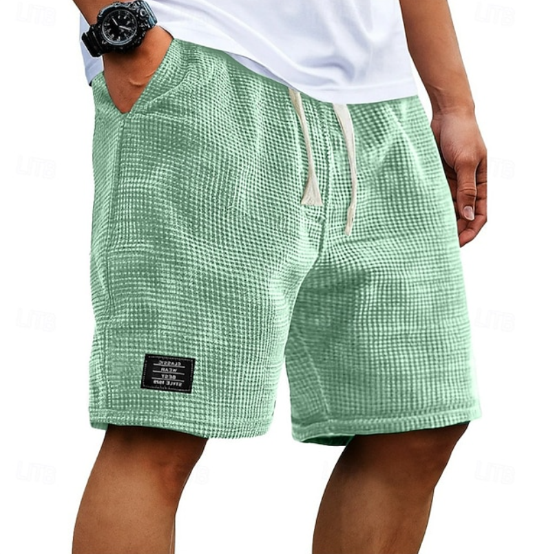 Casual Waffle Summer Shorts