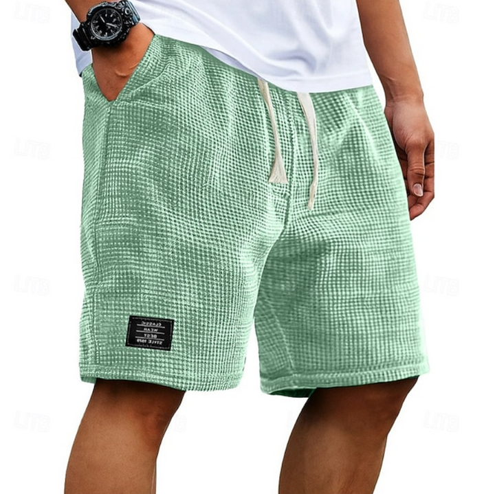 Casual Waffle Summer Shorts