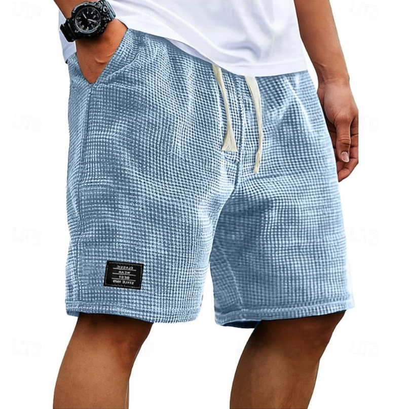Casual Waffle Summer Shorts