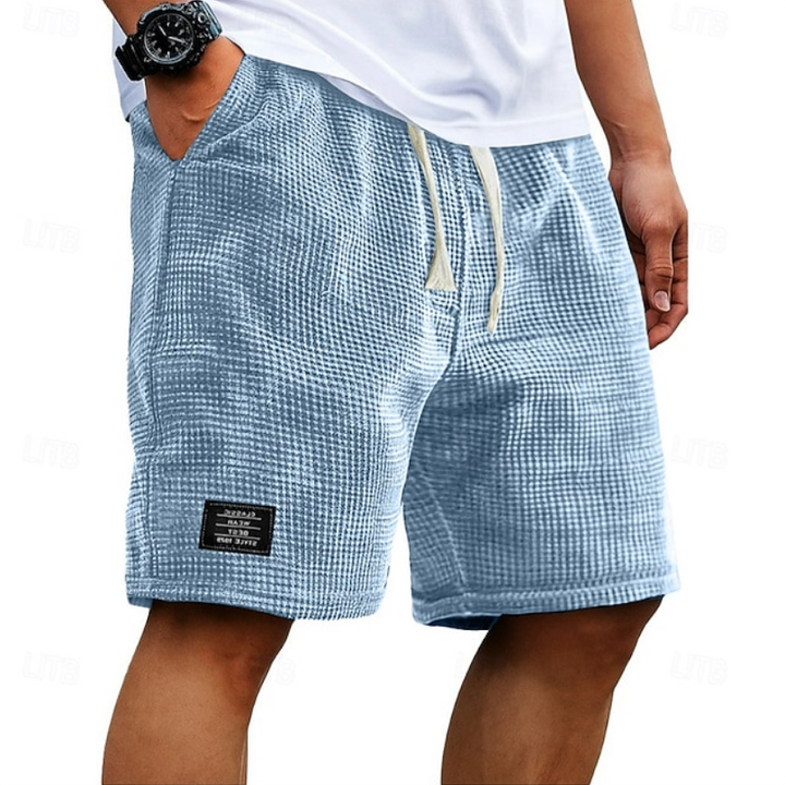 Casual Waffle Summer Shorts