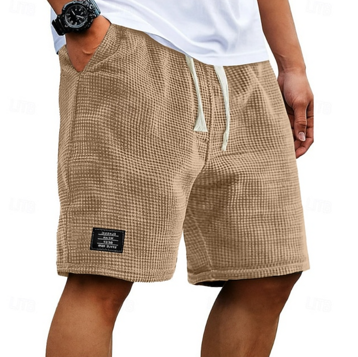 Casual Waffle Summer Shorts