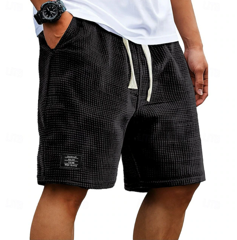 Casual Waffle Summer Shorts