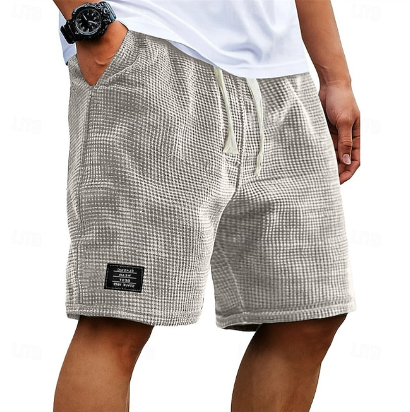 Casual Waffle Summer Shorts