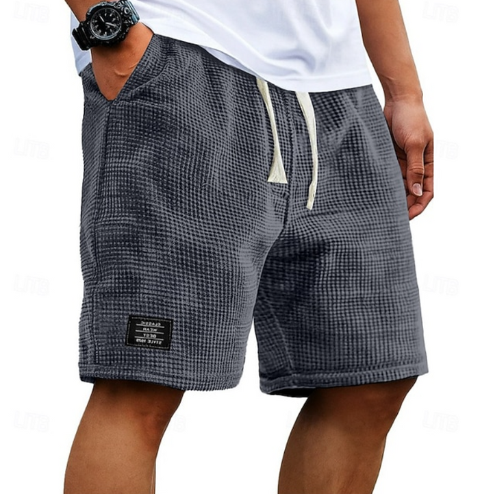 Casual Waffle Summer Shorts