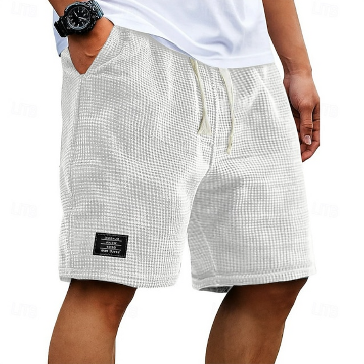 Casual Waffle Summer Shorts