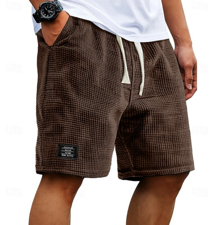 Casual Waffle Summer Shorts