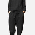 100% Cotton Linen Monochrome 2 Piece Set