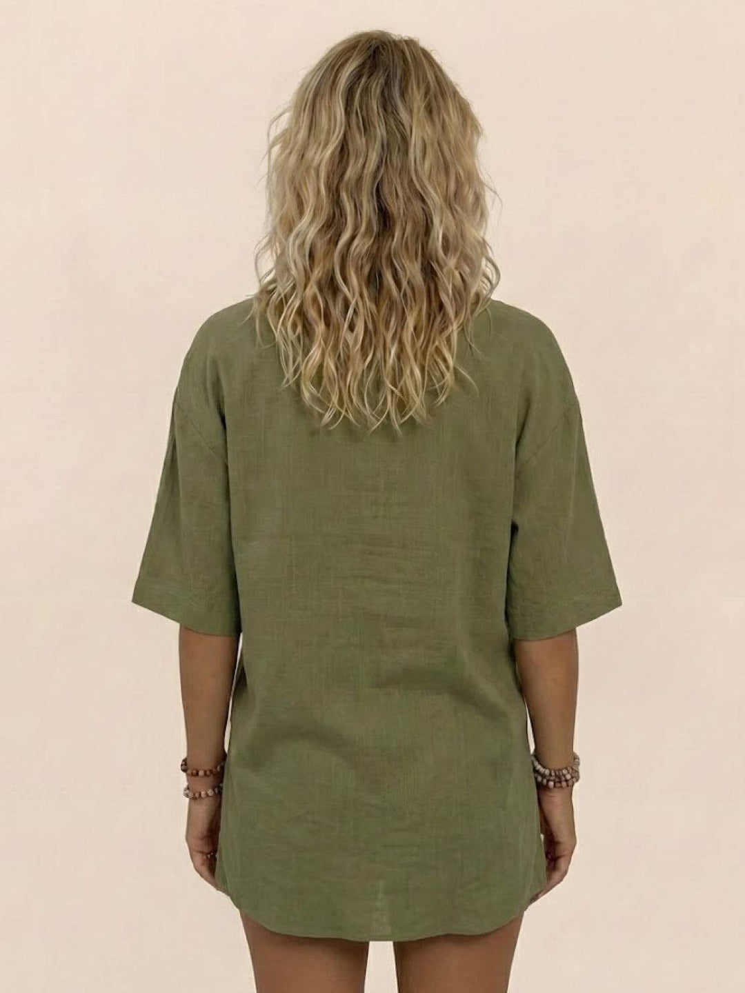 Coastal Linen Cotton Two Piece Set