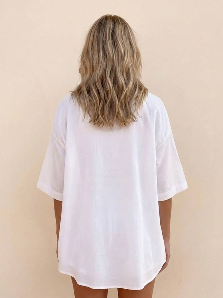 Coastal Linen Cotton Two Piece Set