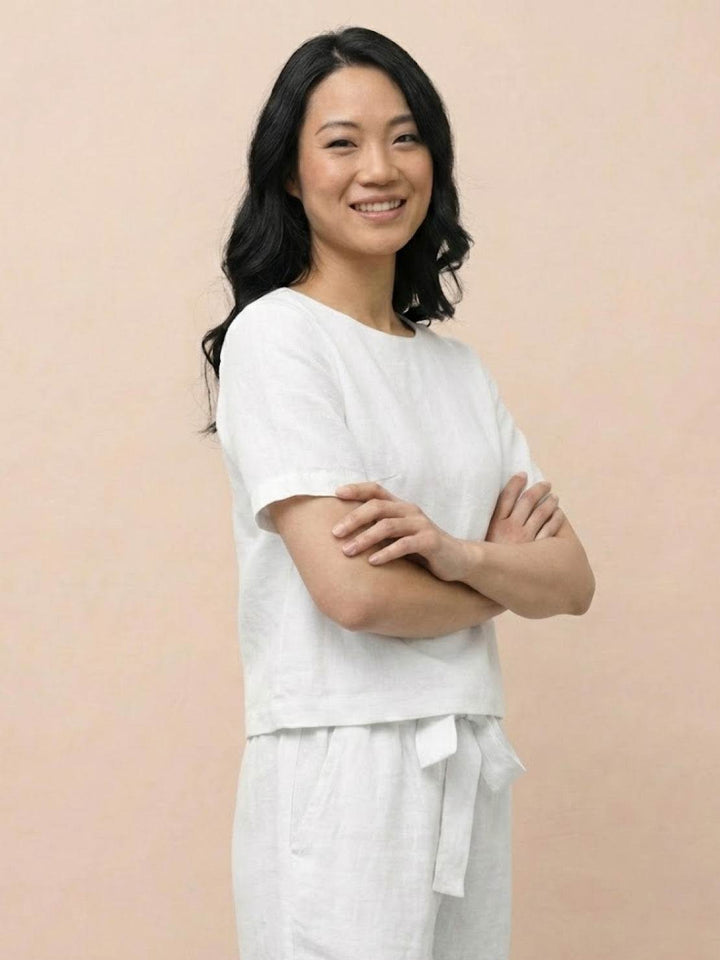 100% Cotton Linen Monochrome Co-ord