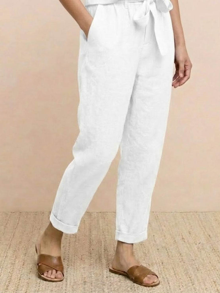 100% Cotton Linen Monochrome Co-ord