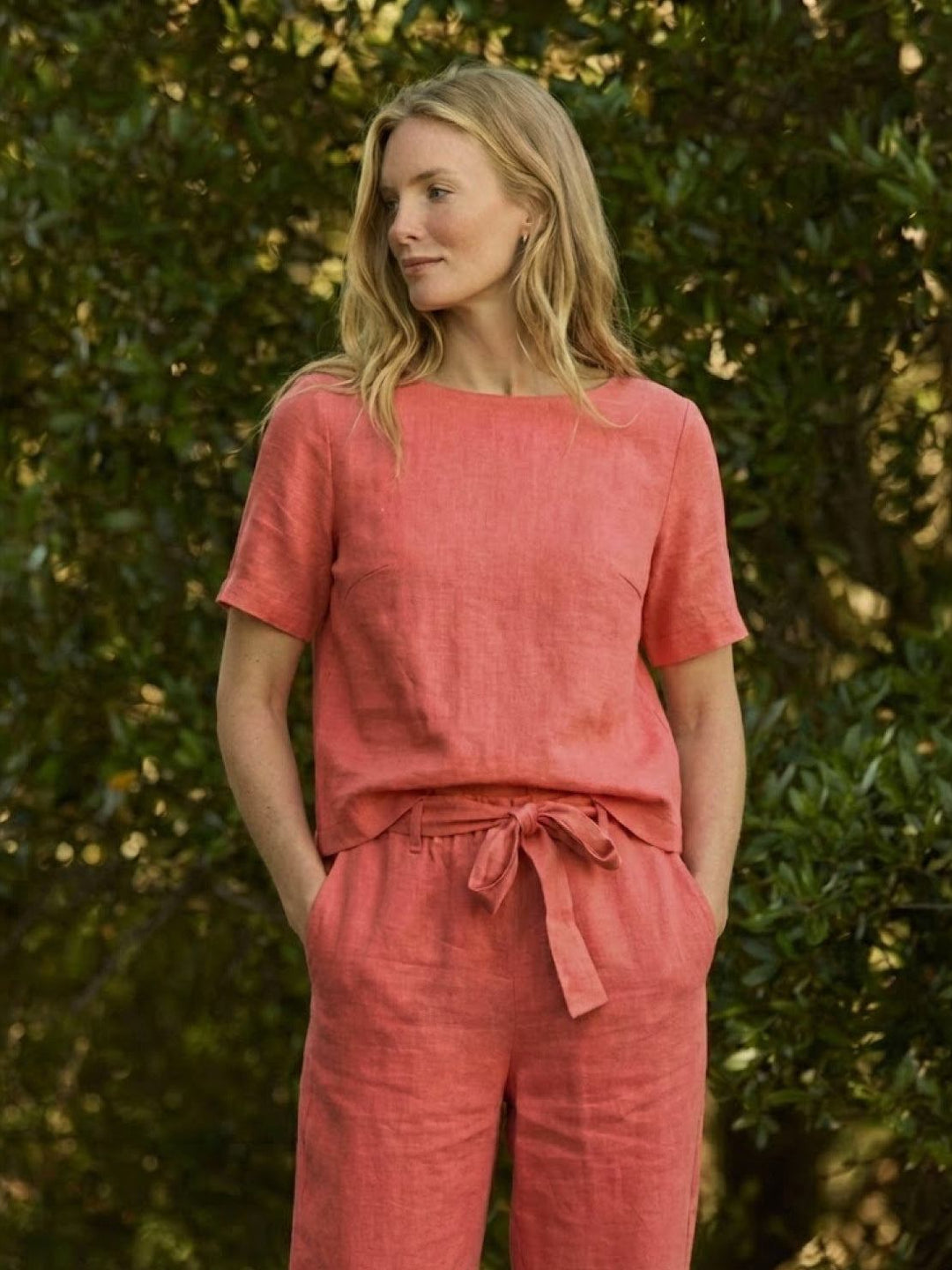 100% Cotton Linen Monochrome Co-ord
