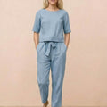 100% Cotton Linen Monochrome Co-ord