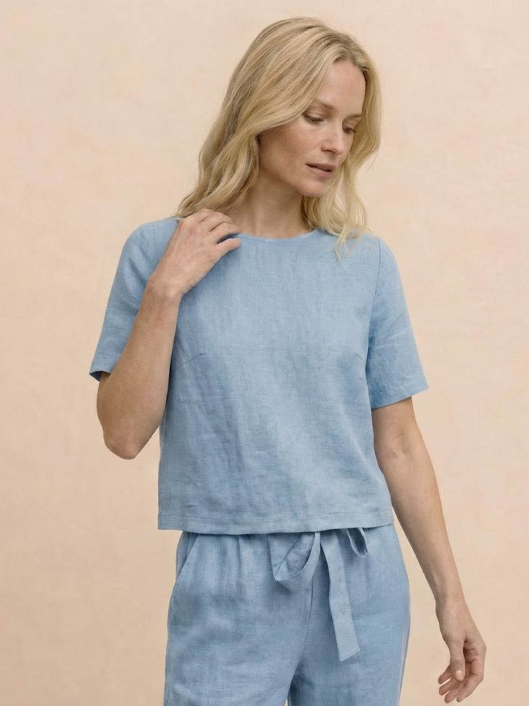 100% Cotton Linen Monochrome Co-ord